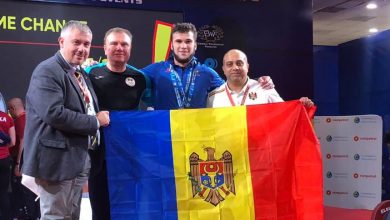 Photo of Încă un halterofil moldovean cucerește culmile europene. Tudor Ciobanu a obținut aurul la categoria de 96 kg