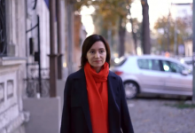 Photo of video | Maia Sandu îndeamnă chișinăuienii să-l voteze pe Andrei Năstase: „Funcția de prim-ministră e temporară, dar…