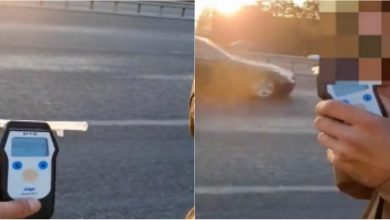 Photo of video | Tu cum începi ziua? Un șofer, surprins în stare de ebrietate dis-de-dimineață, încălcând și limita de viteză