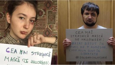 Photo of foto | Cum arată cea mai strașnică mască de Halloween? Internauții s-au solidarizat cu tânărul bătut de șapte studenți în centrul capitalei