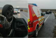 Photo of foto | Mașina unei familii din Moldova s-a inversat pe un drum din Ucraina. În vehicul se afla un copil