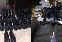 Photo of video | Au început „pregătirile” de iarnă? Haine, încălțăminte și alte mărfuri de mii de lei, transportate ilegal în Moldova