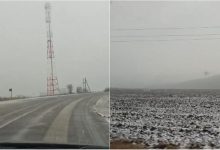 Photo of video | Iarna e aproape! La Șoldănești au căzut primii fulgi de zăpadă