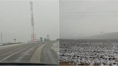 Photo of video | Iarna e aproape! La Șoldănești au căzut primii fulgi de zăpadă