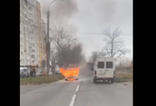 Photo of ultima oră, video | Incendiu în capitală: Un automobil a luat foc la Botanica