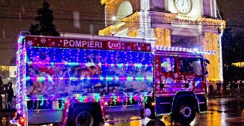 Photo of Salvatorii și pompierii dau start Caravanei de Crăciun! Mai multe autospeciale decorate cu luminiţe vor „defila” pe străzile capitalei