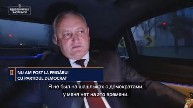 Photo of Dodon spune că nu a participat la frigăruiul de la Florești, despre care vorbea Diacov: „Dmitri Gheorghici, fără dvs. nu mă duc”