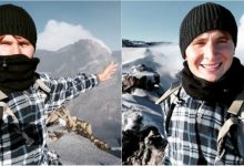 Photo of foto, video | Ziua mergea, iar noaptea dormea în case părăsite sau în păduri. Andrei Plugaru a ajuns pe jos și fără bani pe vulcanul Etna
