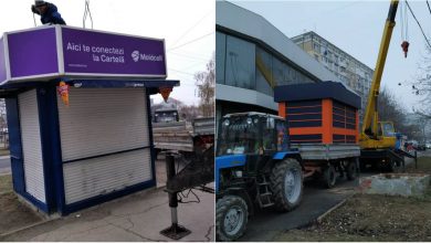 Photo of foto | În ultimele patru zile de pe străzile capitalei au fost evacuate 45 de gherete. Ceban: „Își desfășurau activitatea contrar legii”