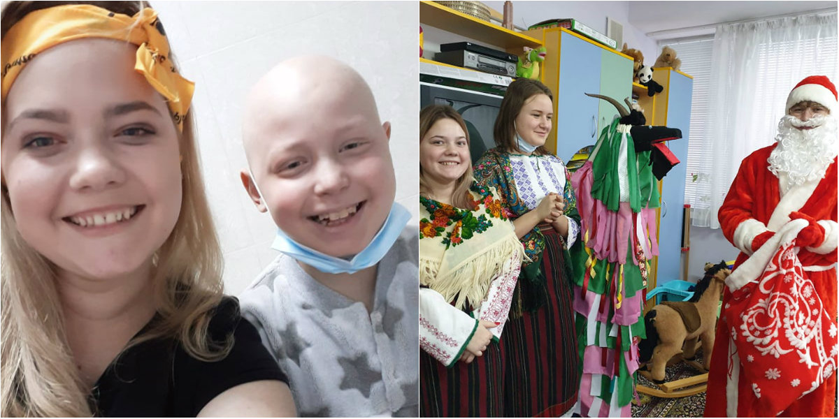 Photo of foto, video | Moș Crăciun ajunge și la copiii internați în spitale. Elevii unui liceu „s-au transformat” în eroi din basm de dragul micuților bolnavi de cancer