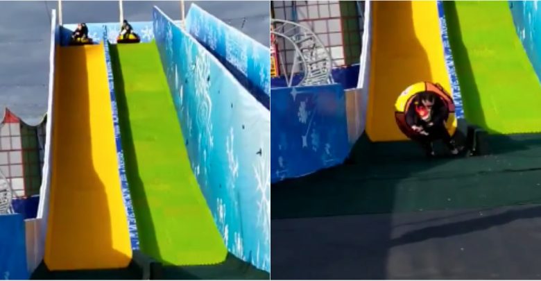 Photo of video | Un bărbat a suferit traume după ce s-a dat pe toboganul din PMAN. Ce spun autoritățile?