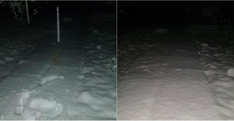 Photo of foto, video | Iarna „a învelit” aseară Moldova cu plăpumioară. În mai multe regiuni din țară s-a așezat zăpada