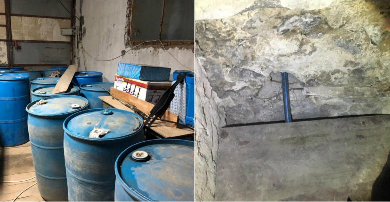 Photo of foto, video | Alcoolul moldovenesc „trece frontiera” printr-o conductă clandestină subterană. Afacerea ilegală și „creativă” descoperită de oamenii legii