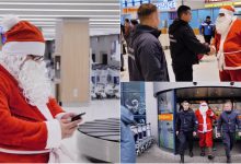 Photo of video | Moș Crăciun, întâlnit la Aeroport de către polițiștii de frontieră. Cum l-au scos din bucluc oamenii legii pe cel care le aduce daruri copiilor?