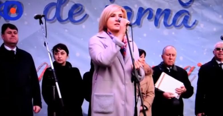 Photo of video | „Fericiun Crecit”. Mesajul de Crăciun, adresat de o deputată locuitorilor din raionul Soroca