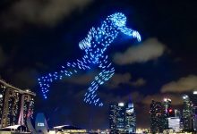 Photo of video | Artificiile nu mai sunt în vogă? Singapore și Shanghai au marcat trecerea dintre ani cu proiecții realizate de drone