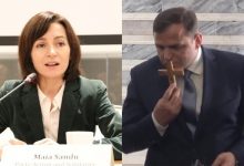 Photo of video | Maia Sandu ironizează: „Crucifixul instalat de Andrei Năstase la MAI nu a oprit corupția din instituție”