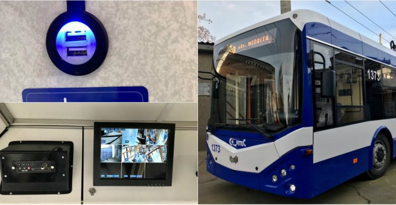 Photo of foto | Au USB la fiecare set de scaune, aer condiționat și camere video. Cinci troleibuze asamblate la Chișinău sunt testate pe străzile capitalei