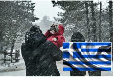 Photo of video | Grecia, lovită de ninsori abundente, vânt și temperaturi sub media normală. A fost emisă alertă de călătorie pentru cetățenii străini