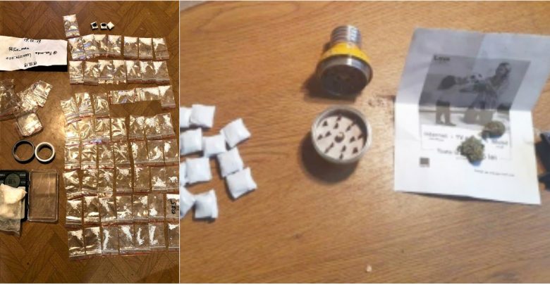 Photo of video | Droguri ascunse în apropierea mai multor școli și grădinițe. Patru chișinăuieni, printre care și un minor, au fost reținuți