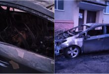 Photo of foto, video | Prima noapte din an nu a trecut fără incidente. Într-o curte din Bălți au fost incendiate două automobile