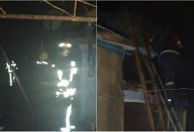 Photo of foto | Cinci persoane au fost evacuate, iar două au ajuns la spital după ce casa în care se aflau a fost cuprinsă de flăcări. Focul a distrus acoperișul locuinței