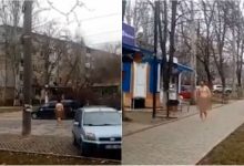 Photo of video 18+ | Îi era cald și a ieșit afară să se aerisească? Un bărbat, surprins cum se plimbă dezbrăcat pe o stradă din capitală