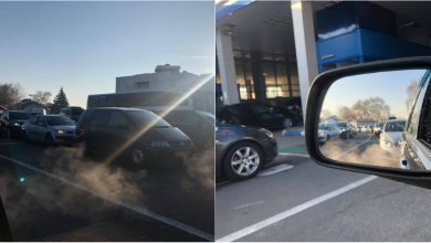 Photo of Cozi kilometrice la Vama Leușeni. Zeci de mașini au fost surprinse în fotografii bară la bară
