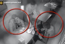 Photo of video | Un bărbat a fost jefuit în stradă, iar vizitatorul unui local a rămas fără portmoneu. Poliția caută patru suspecți