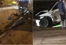 Photo of foto | Două mașini au fost făcute zob după ce s-au tamponat în această noapte pe str. Cuza Vodă din capitală. Care este starea șoferilor?