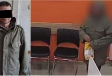 Photo of video | Nu a primit un împrumut și a aruncat cu o bucată de slănină în angajații unei agenții de microcreditare. Isprava unui bărbat din Florești