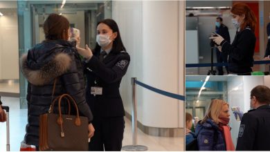 Photo of video | Poliția de Frontieră întreprinde măsuri pentru a preveni „importul” coronavirusului. Ce verificări suplimentare sunt efectuate la Aeroport?