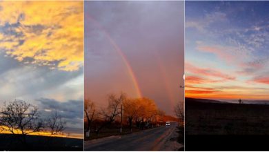 Photo of foto, video | Prima duminică din februarie le-a dăruit moldovenilor un apus spectaculos și un curcubeu splendid! Cum au fost văzute fenomenele de internauți?