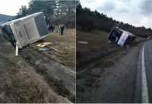 Photo of foto | Un autocar cu 38 de persoane la bord a derapat la Nisporeni. În ce stare se află șoferul și pasagerii?