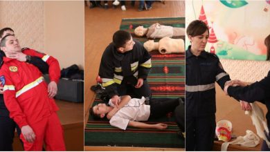 Photo of foto | Pompierii și angajații SMURD au devenit profesori pentru o zi. Sute de elevi din Republică au învățat cum sa acorde corect primul ajutor