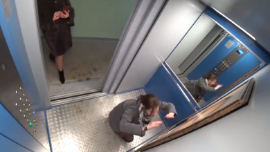 Photo of video | Experiment social: Cum reacționează rușii când văd tabloul lui Putin în ascensor?