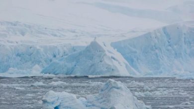 Photo of video | A căzut ca piesele de domino! Un iceberg imens s-a desprins de ghețarii din Antarctica