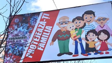 Photo of foto | În Chișinău au apărut billboarduri cu atenționări despre coronavirus