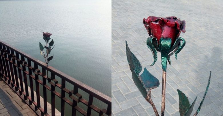 Photo of foto | Se repetă povestea. Trandafirul Micului Prinț de la Valea Morilor, din nou vandalizat