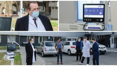 Photo of video | Cel mai modern aparat de respirație artificială a ajuns la Spitalul de Urgențe datorită unei donații făcute de Purcari Wineries Group