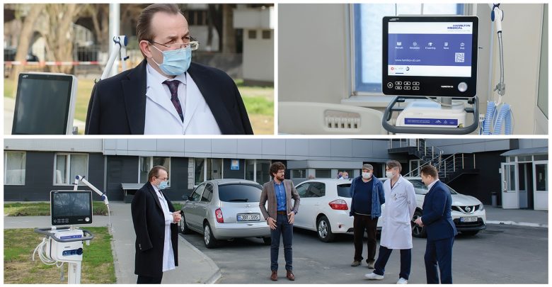 Photo of video | Cel mai modern aparat de respirație artificială a ajuns la Spitalul de Urgențe datorită unei donații făcute de Purcari Wineries Group