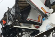 Photo of foto | Accident feroviar la Șoldănești. Un TIR a fost lovit violent de o locomotivă