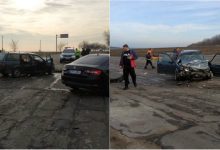 Photo of foto | Mai multe persoane au fost preluate de ambulanță după ce două mașini au fost făcute zob în apropiere de Cahul