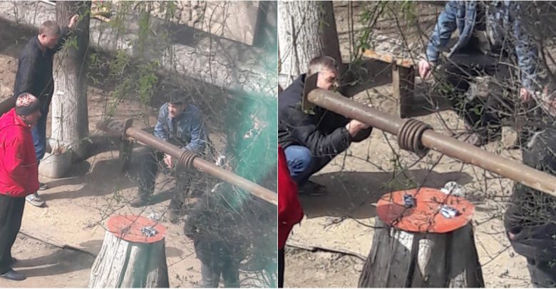 Photo of Carantina „nu a interzis” și activitățile matinale ale moldovenilor. Imagini surprinse în curtea unui bloc din capitală