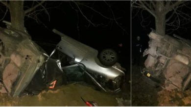 Photo of foto | Grav accident în Ungheni. Un tânăr a decedat, iar alții doi sunt în stare gravă după ce mașina în care se aflau a derapat de pe traseu