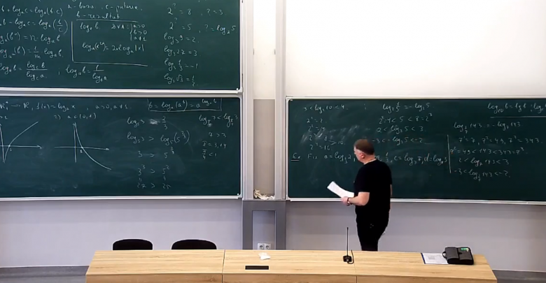 Photo of video | Cum s-a desfășurat prima oră de matematică în cadrul cursurilor online inițiate de UTM