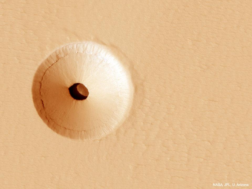 Nasa A Descoperit O Cavernă Misterioasă Pe Marte Experții Susțin