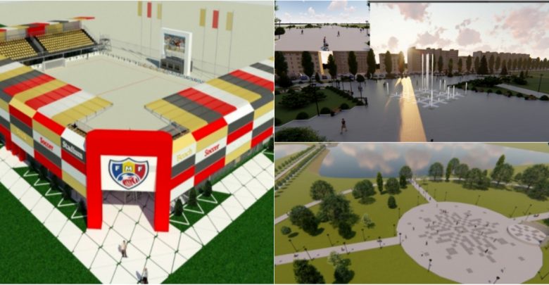 Photo of foto | În Parcul „La Izvor” va fi construit un stadion cu 1100 de locuri, finanțat și de FIFA, vor fi amenajate o parcare și o fântână arteziană