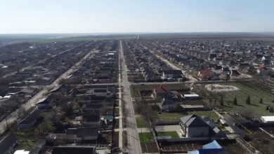 Photo of video | Carantina, văzută de la înălțimea zborului. Cum arată raionul Ștefan Vodă pe vreme de pandemie?