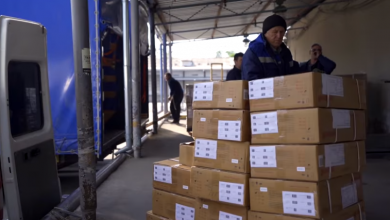 Photo of video | Peste 40.000 de măști și 600 de termometre cu infraroșu au fost oferite doctorilor din Moldova de UNICEF